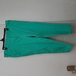Liz Claiborne blue capri pants 16w